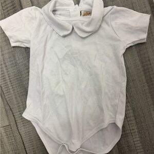 The Beaufort Bonnet Company Peter Pan collar onesie